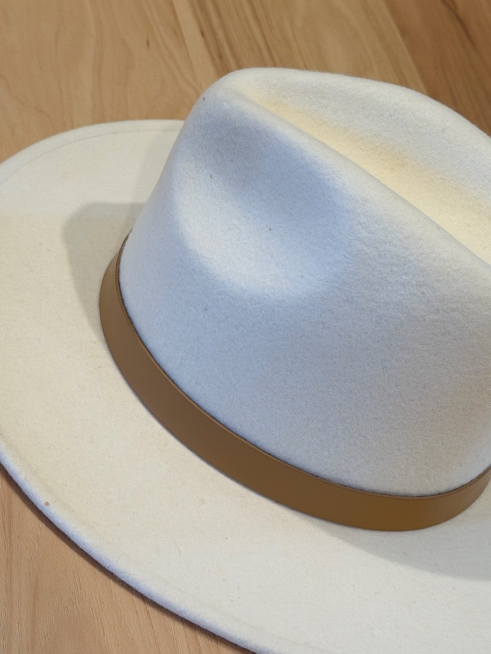 Lack Of Color Ivory Wool Cowboy Hat - Picture 9 of 10
